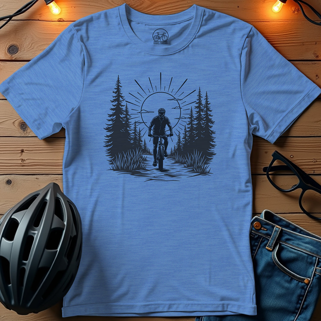 Unpaved Horizons Sunrise Journey T-Shirt