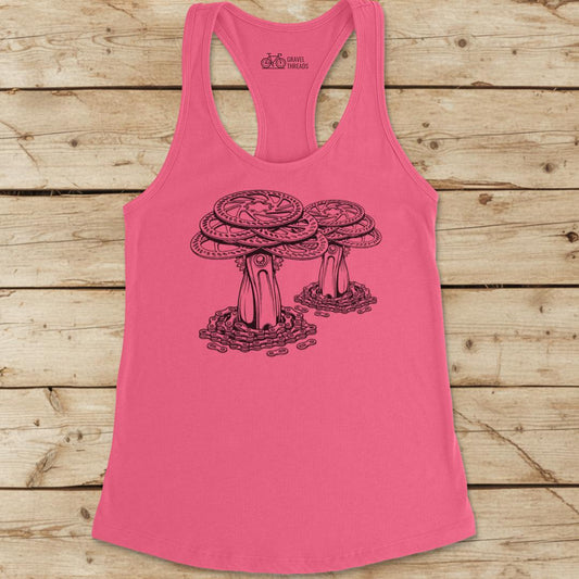 Rotor Shrooms Racerback Tank