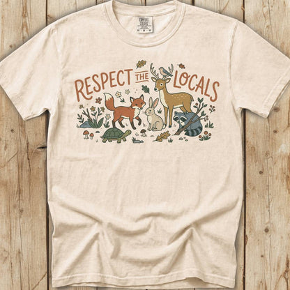 Respect The Locals Comfort Colors T-Shirt