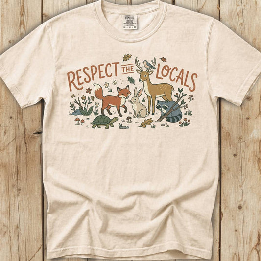 Respect The Locals Comfort Colors T-Shirt
