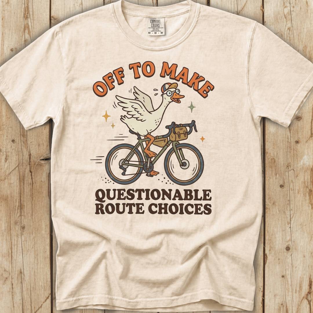 Questionable Routes Comfort Colors T-Shirt