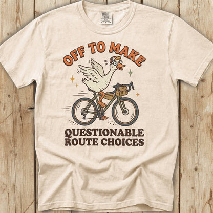 Questionable Routes Comfort Colors T-Shirt