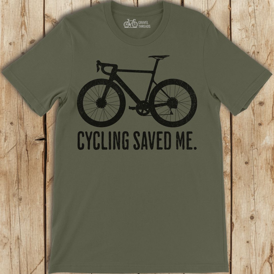 Cycling Saved Me T-Shirt
