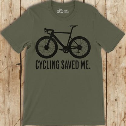 Cycling Saved Me T-Shirt