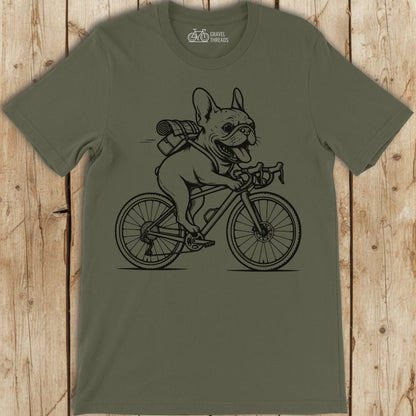 Bikepacking Bulldog T-Shirt