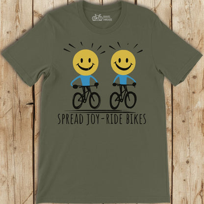 Spread Joy & Ride Bikes T-Shirt