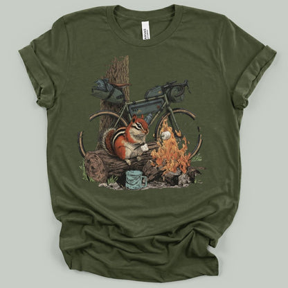 Chipmunk Campfire T-Shirt