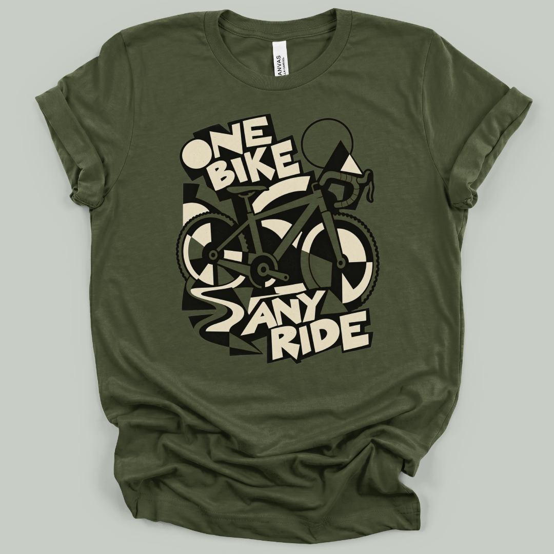 Any Ride Abstract T-Shirt