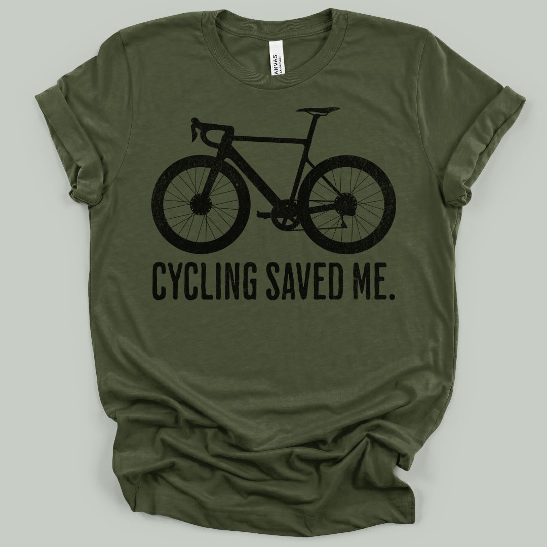 Cycling Saved Me T-Shirt