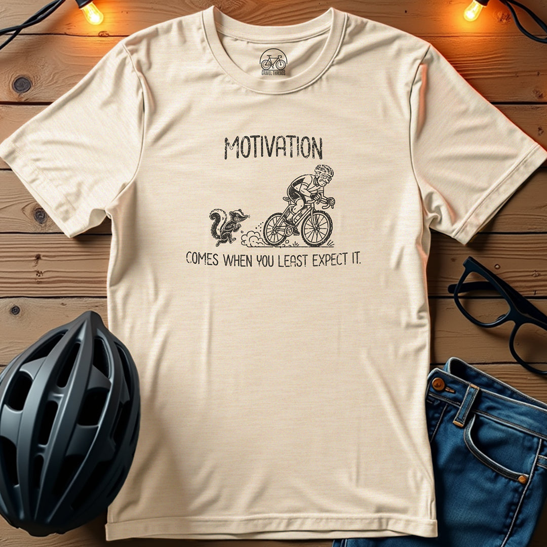 Motivation in Motion Ride the Gravel Path T-Shirt