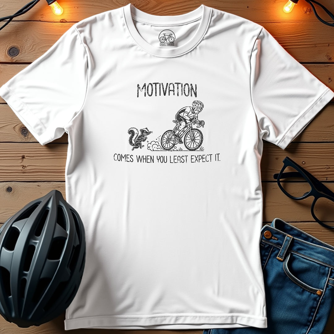 Motivation in Motion Ride the Gravel Path T-Shirt