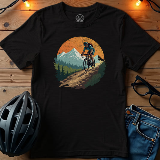 Mountain Majesty Gravel Adventures Await T-Shirt