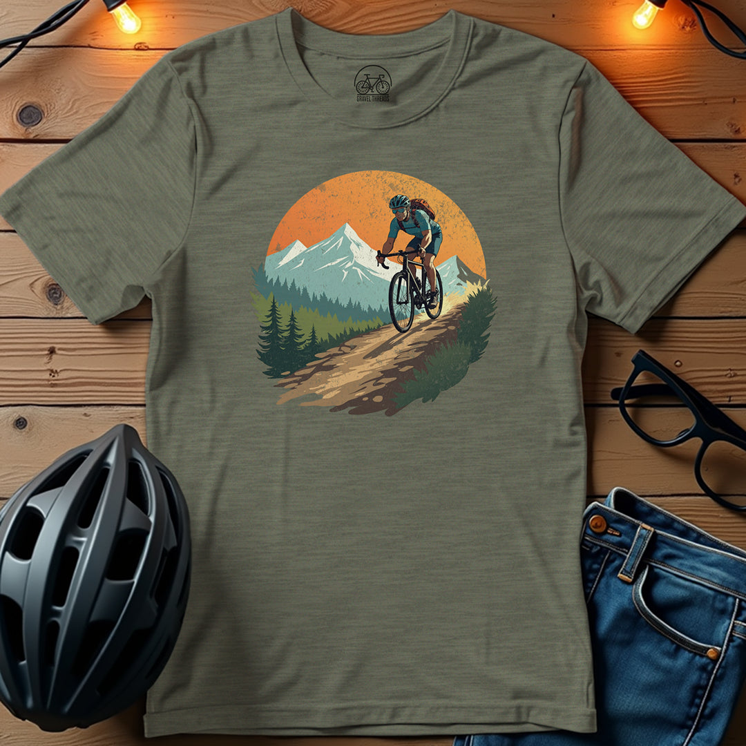 Mountain Majesty Gravel Adventures Await T-Shirt