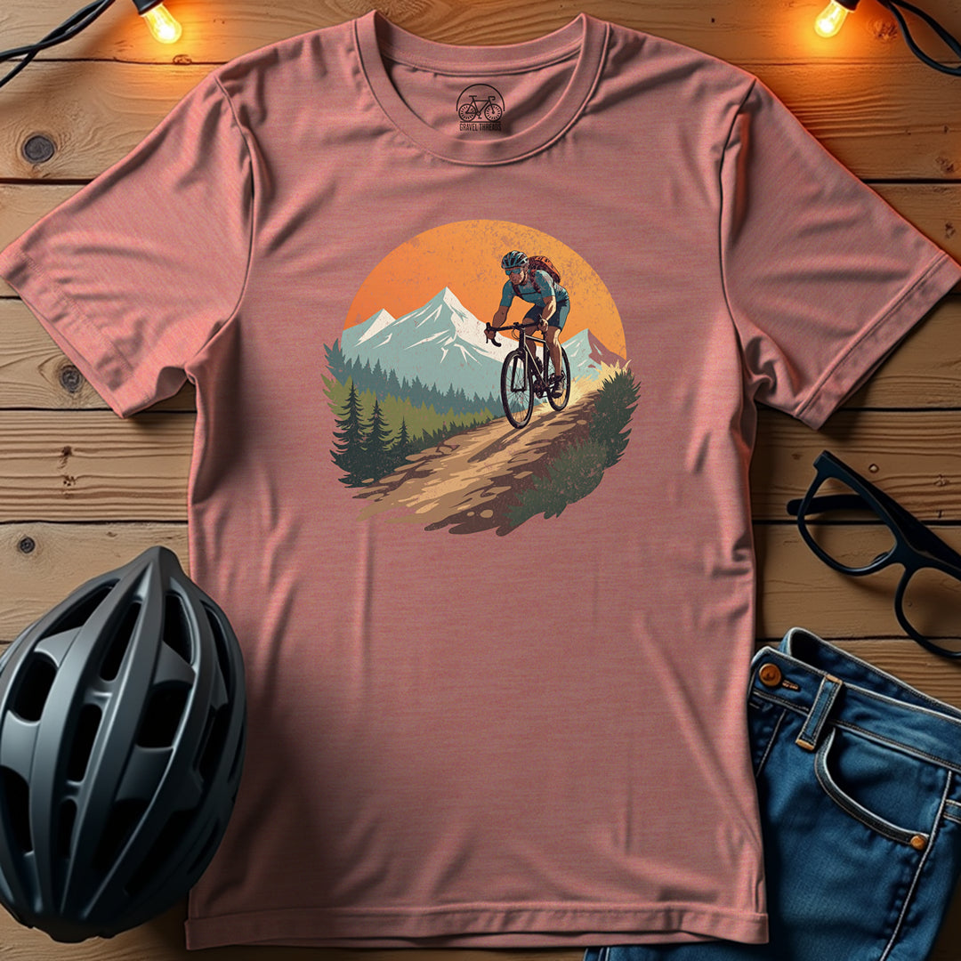 Mountain Majesty Gravel Adventures Await T-Shirt