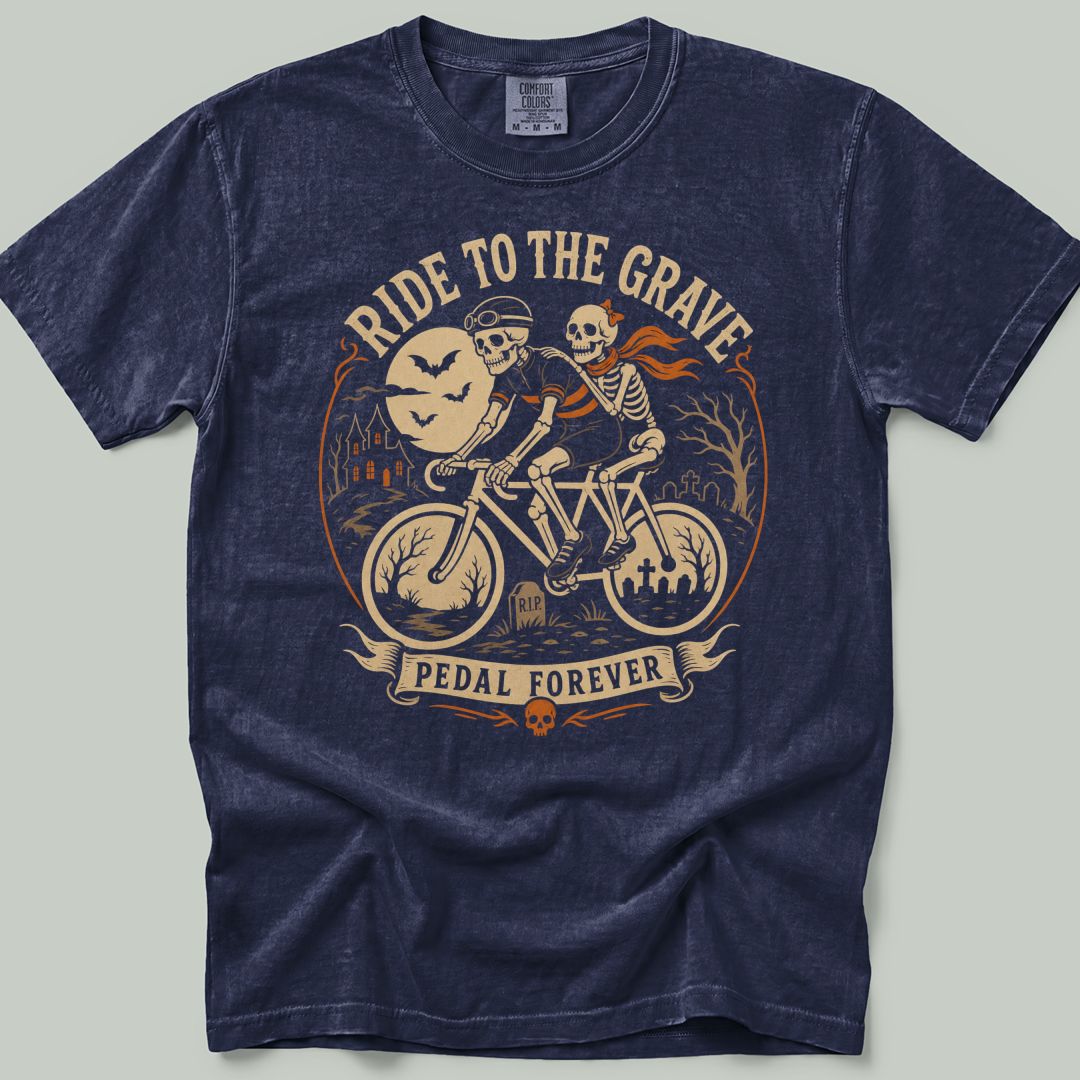 Pedal Forever Heavyweight T-Shirt