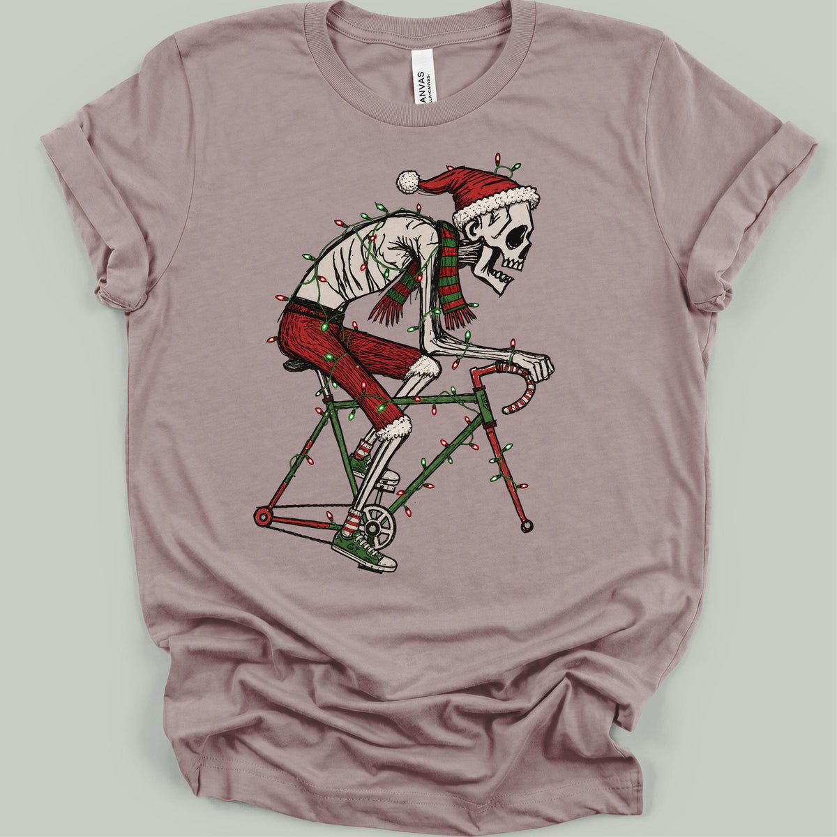 Grind Till Dead Christmas T-Shirt
