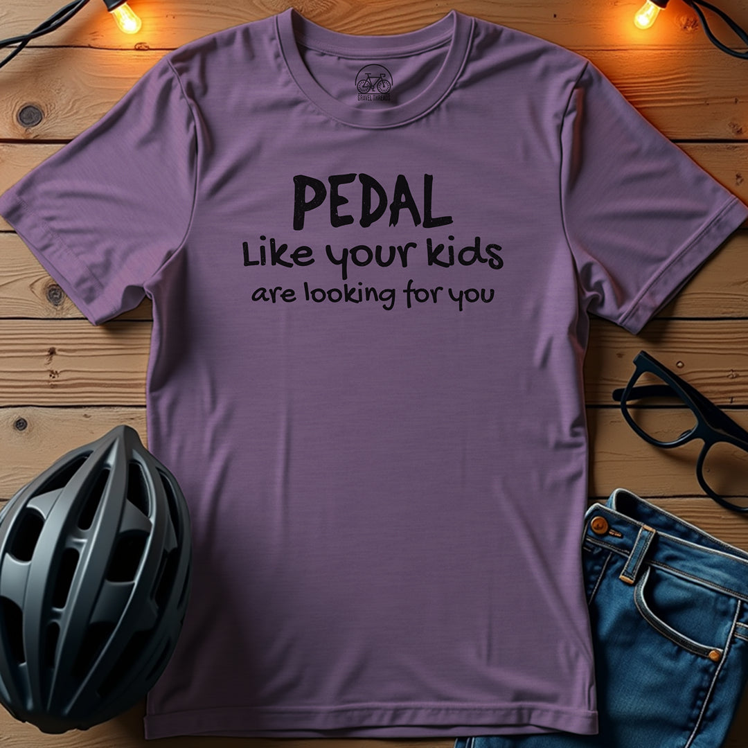 Pedal Like Your Kids T-Shirt