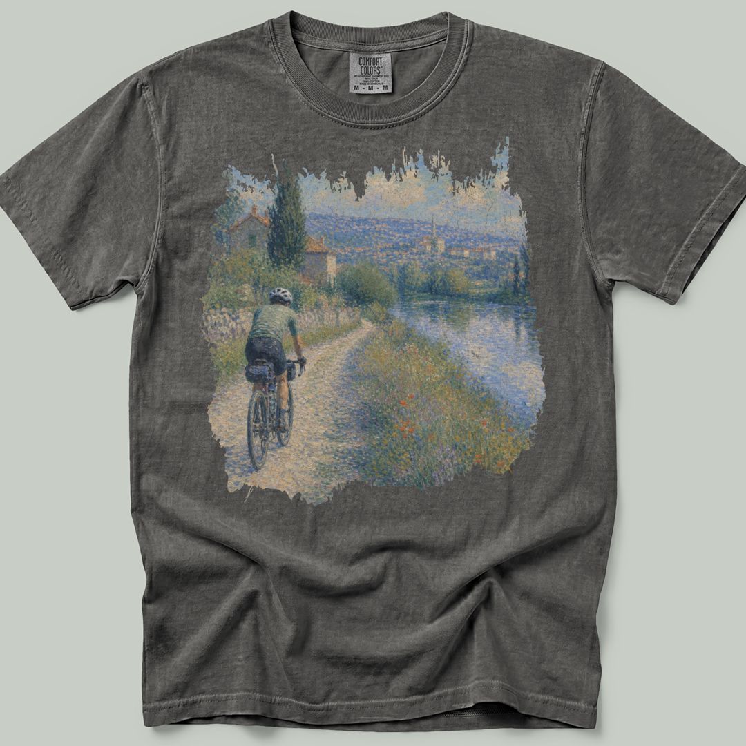 Riverside Gravel Ride Premium T-Shirt
