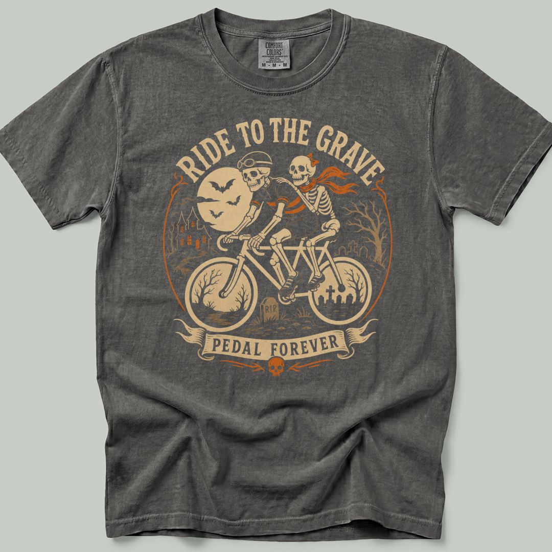 Pedal Forever Heavyweight T-Shirt