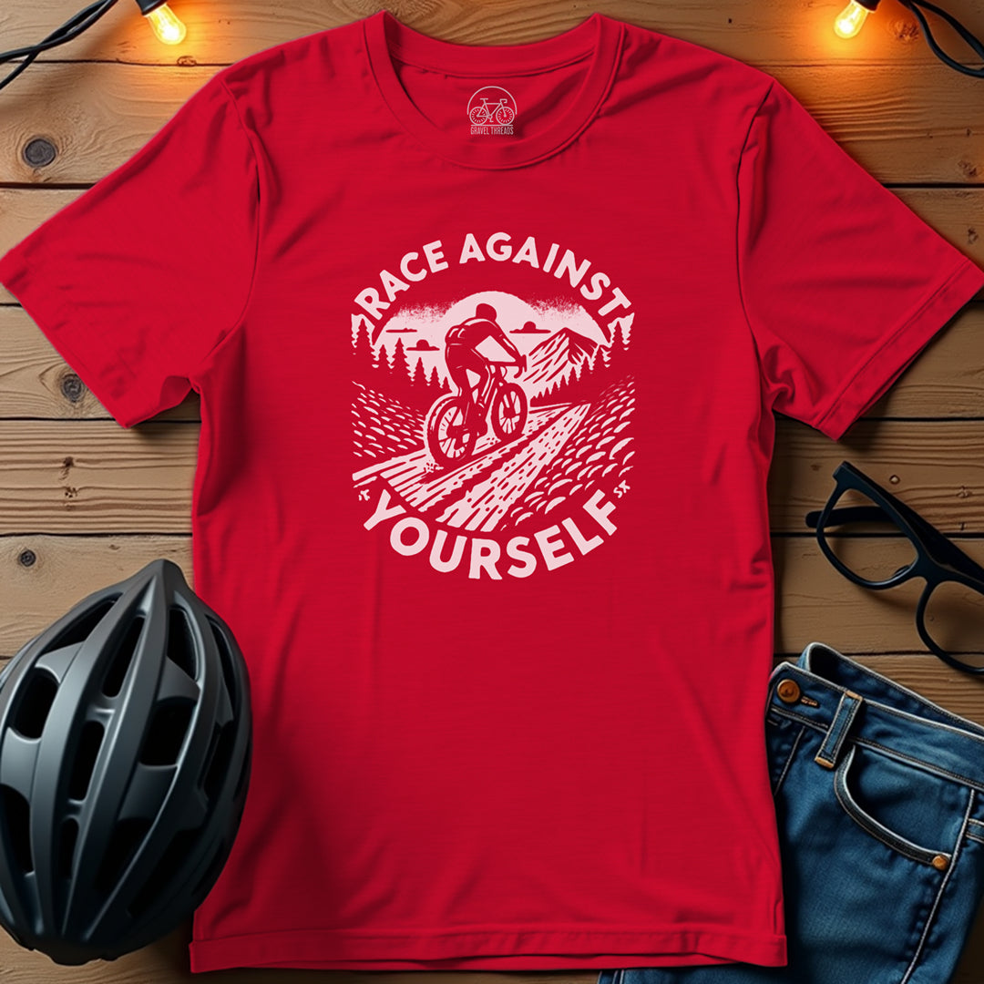 Gravel Grind Challenge Yourself T-Shirt