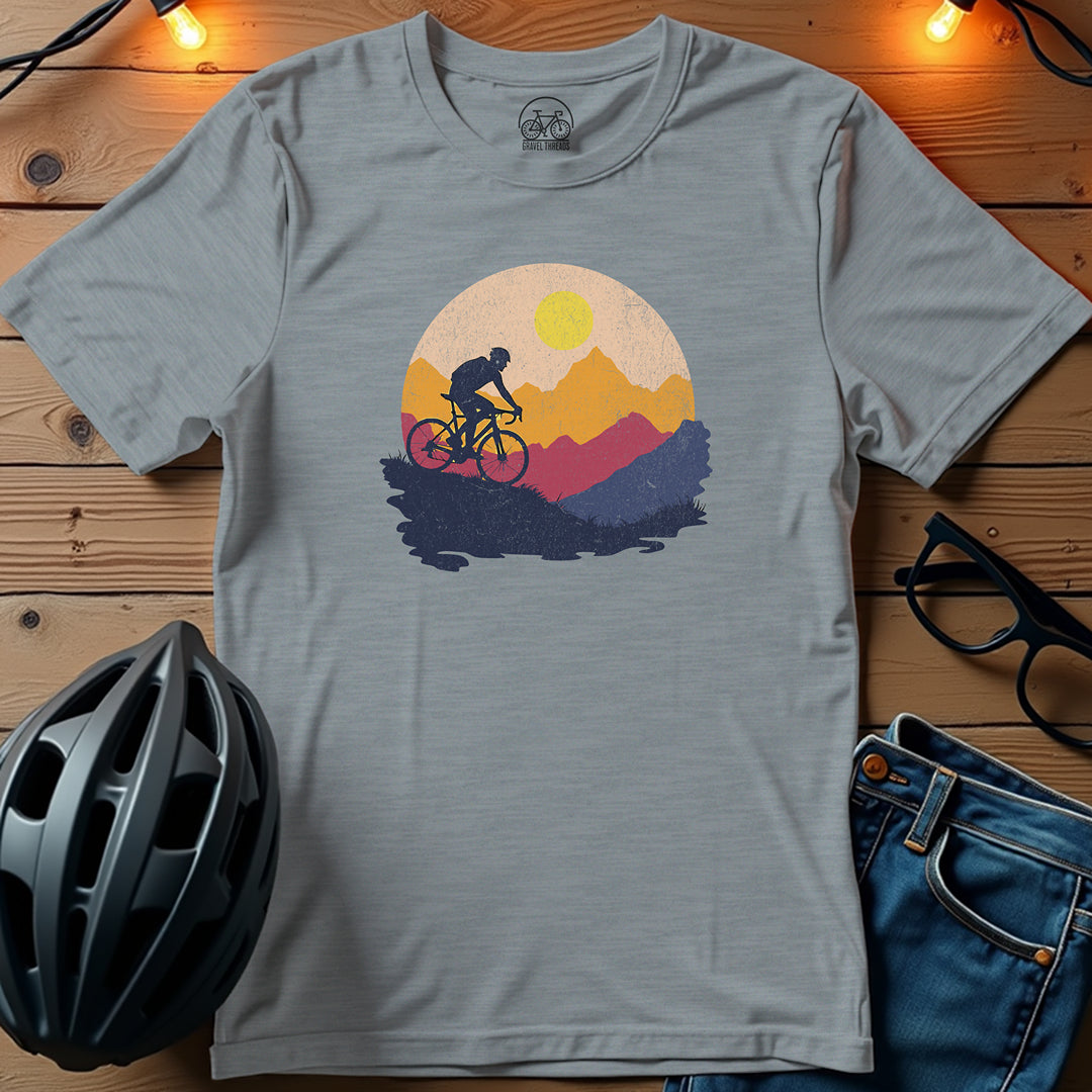 Retro Gravel Sunset T-Shirt