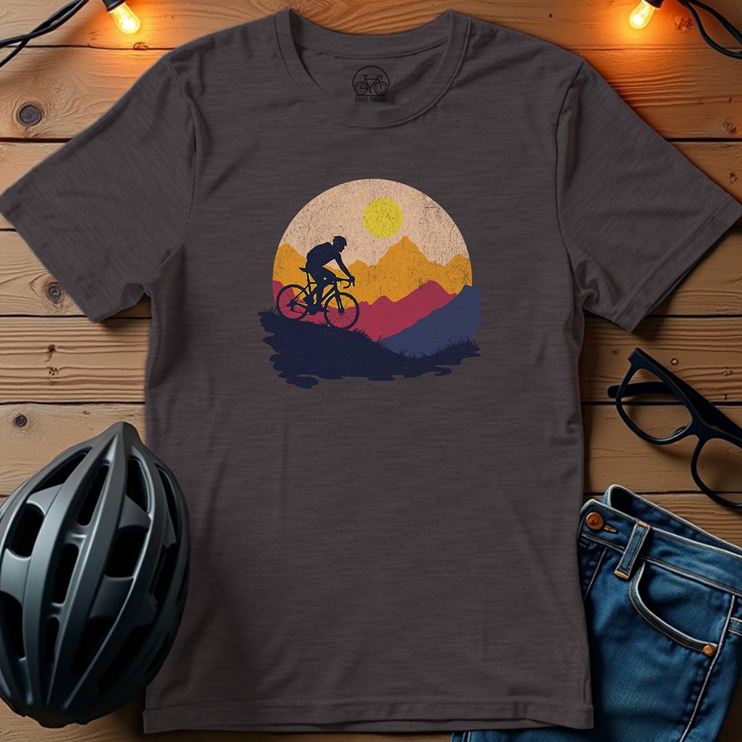 Retro Gravel Sunset T-Shirt