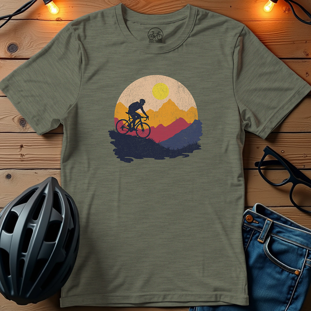 Retro Gravel Sunset T-Shirt