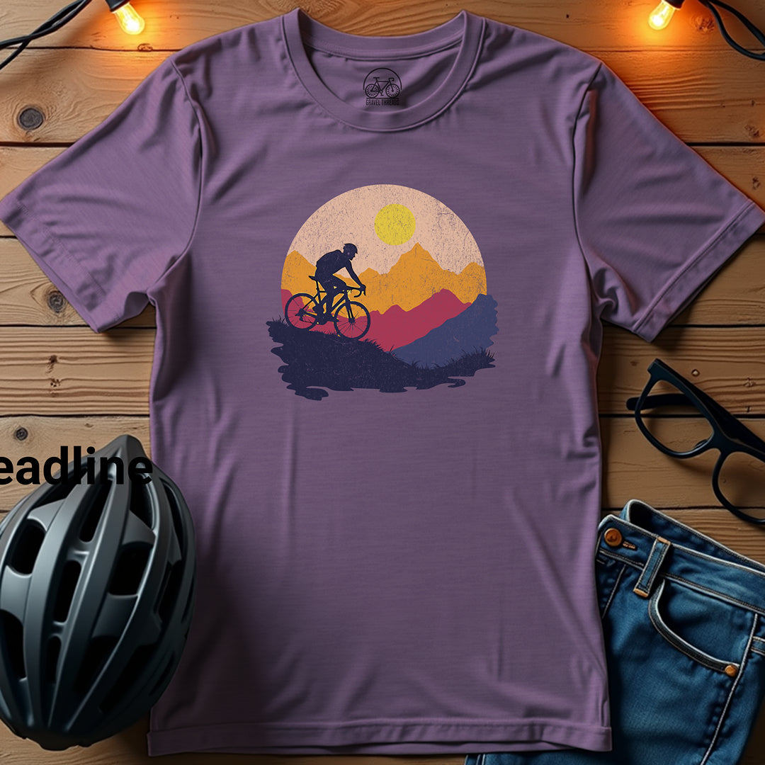 Retro Gravel Sunset T-Shirt