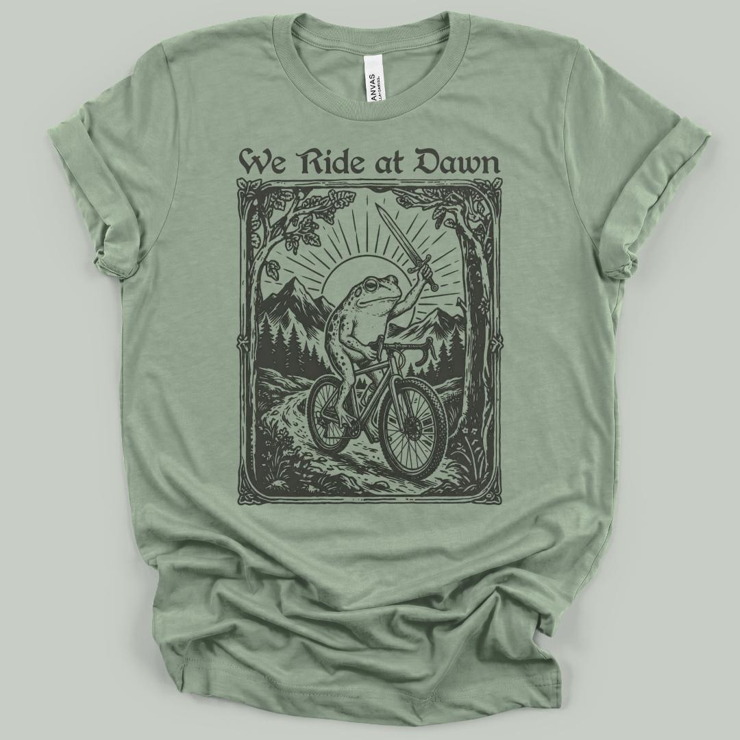 Sunrise Sword Frog T-Shirt