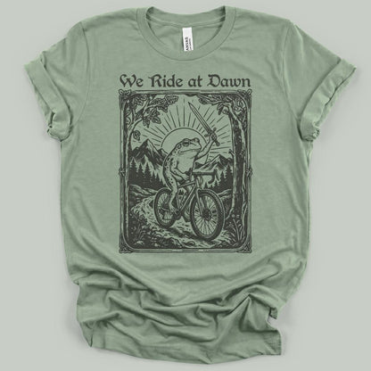 Sunrise Sword Frog T-Shirt