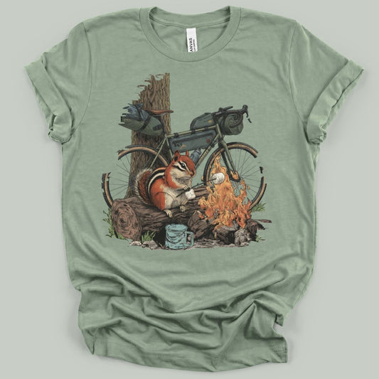 Chipmunk Campfire T-Shirt