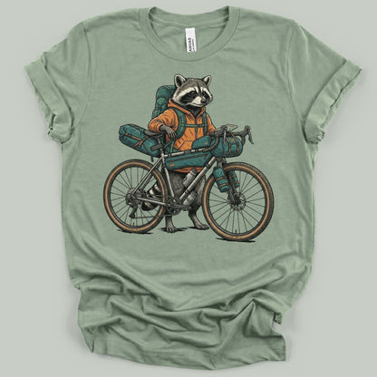 Bikepacking Raccoon T-Shirt