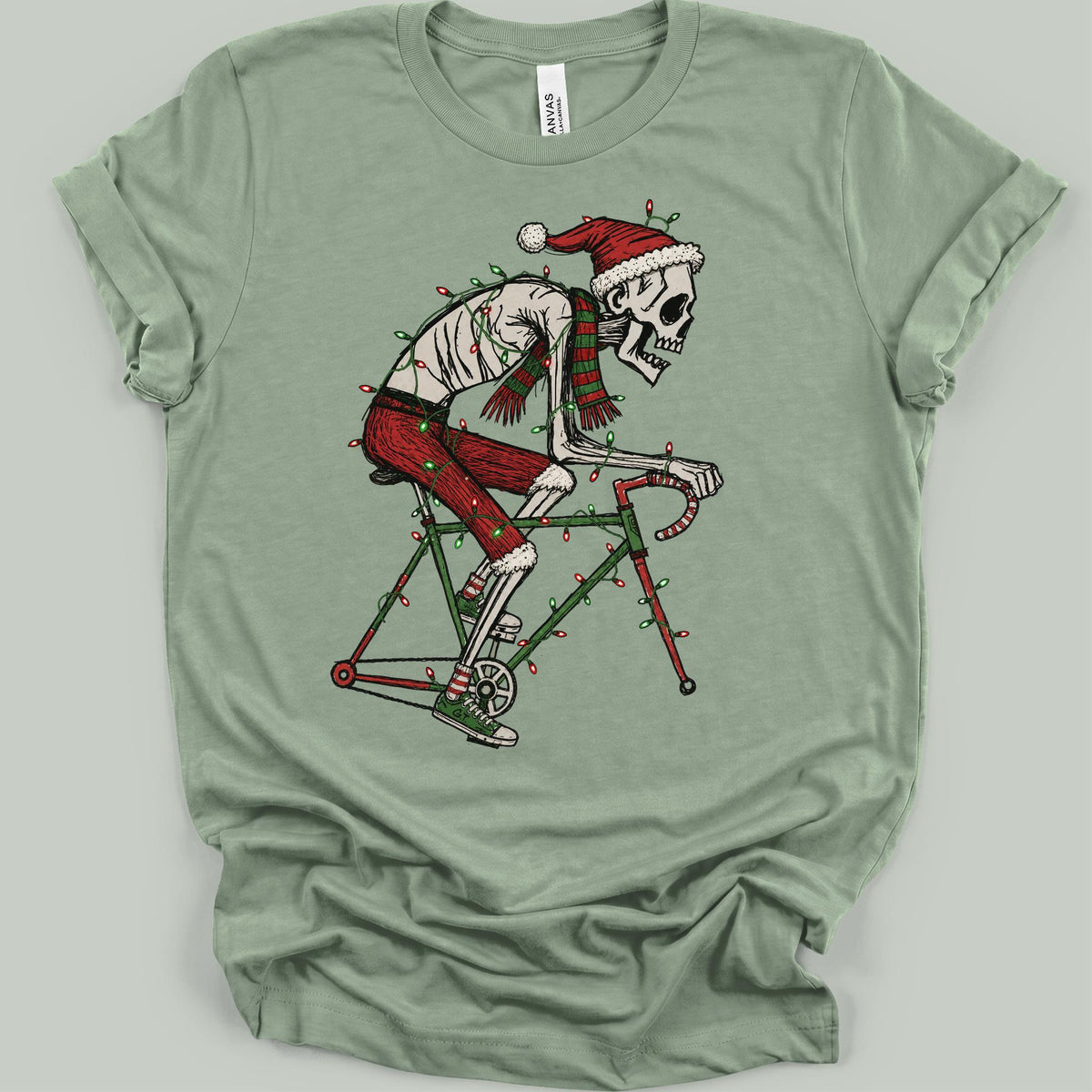 Grind Till Dead Christmas T-Shirt