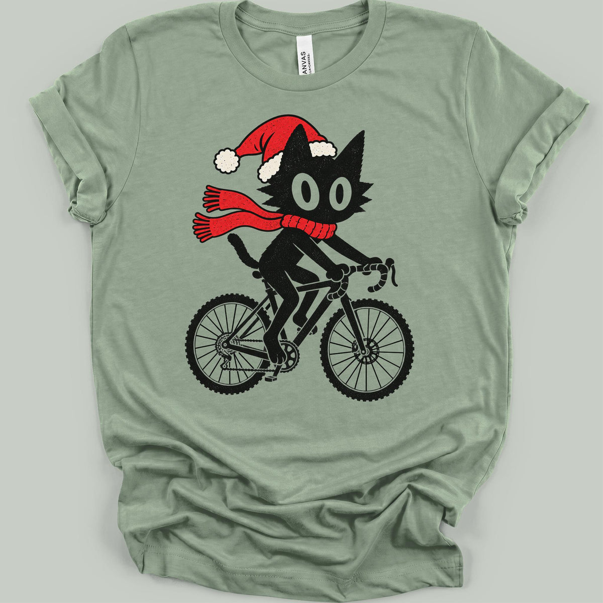 Cool Cat Christmas T-Shirt