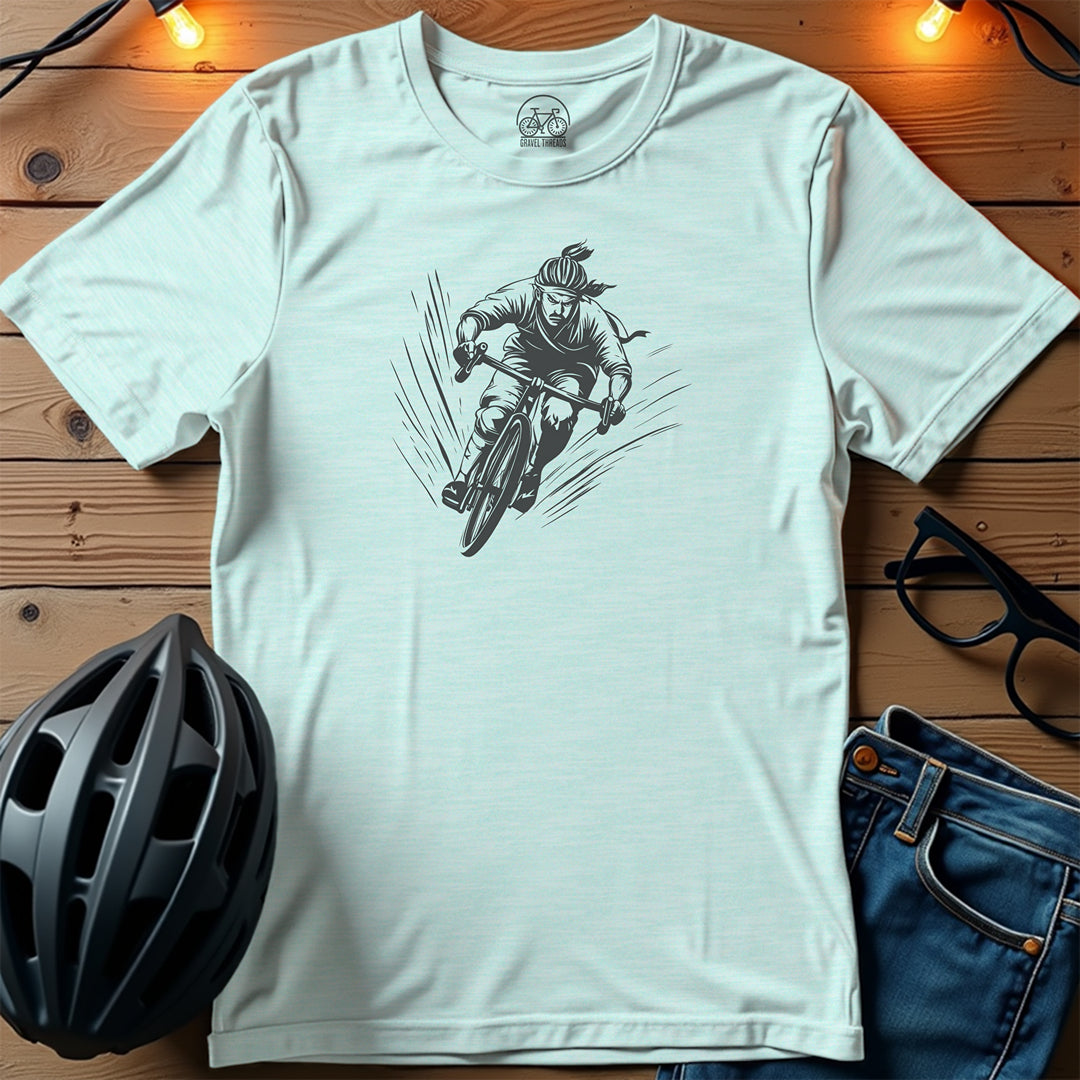 Samurai Gravel Biker T-Shirt