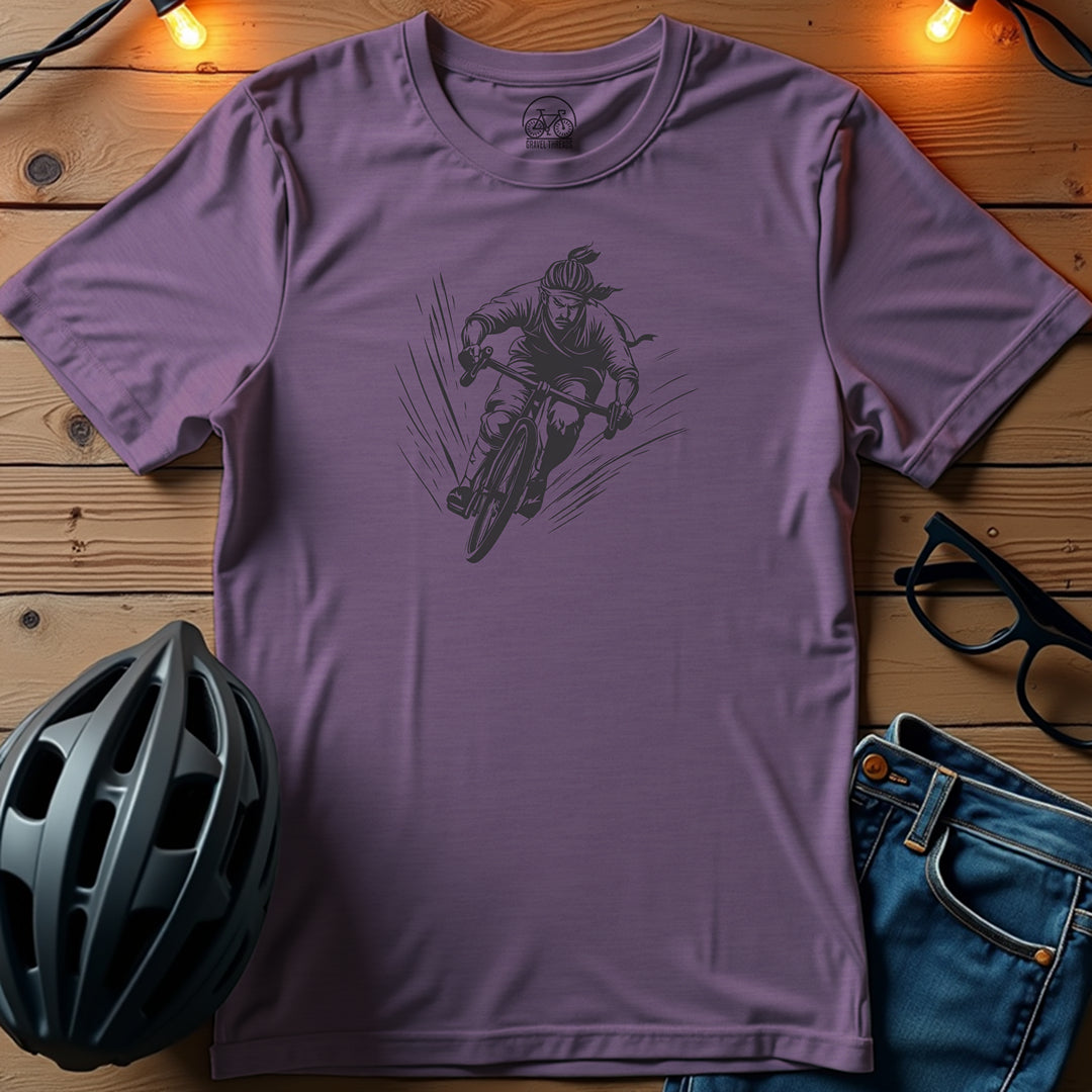 Samurai Gravel Biker T-Shirt