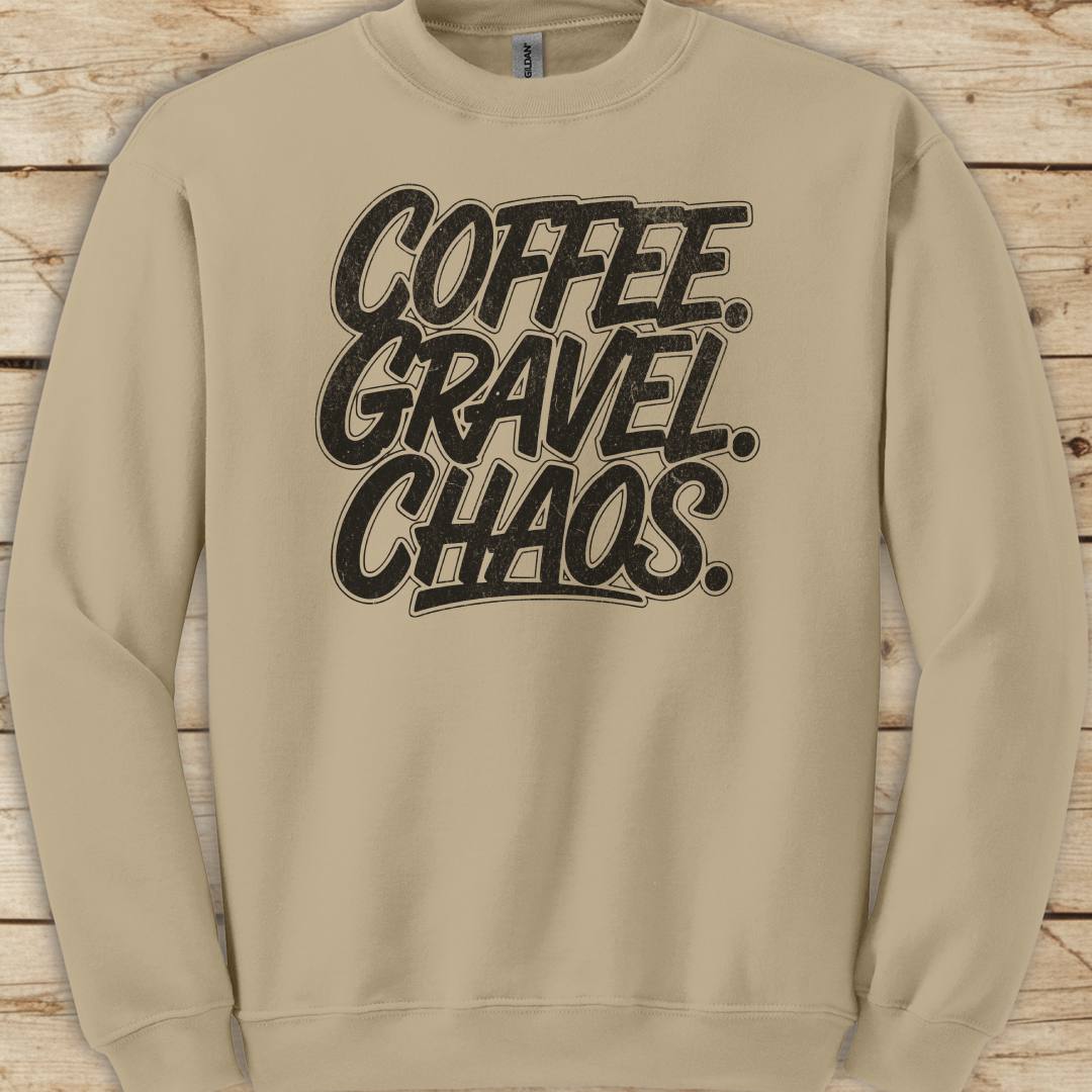 Coffee Gravel Chaos Sweatshirt