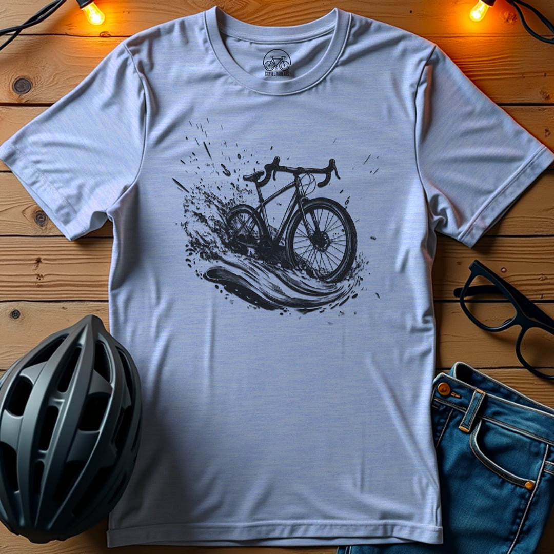 Gravel Splash Power Through the Elements T-Shirt