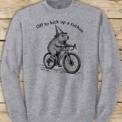 Groundhog Ruckus Sweatshirt