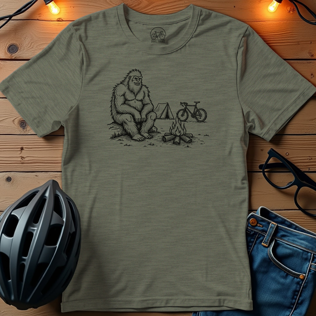 Camping Sasquatch T-Shirt