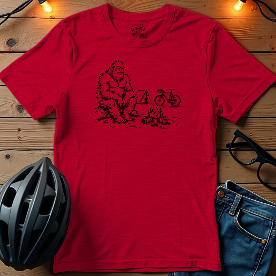 Camping Sasquatch T-Shirt