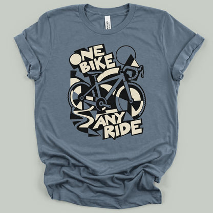 Any Ride Abstract T-Shirt