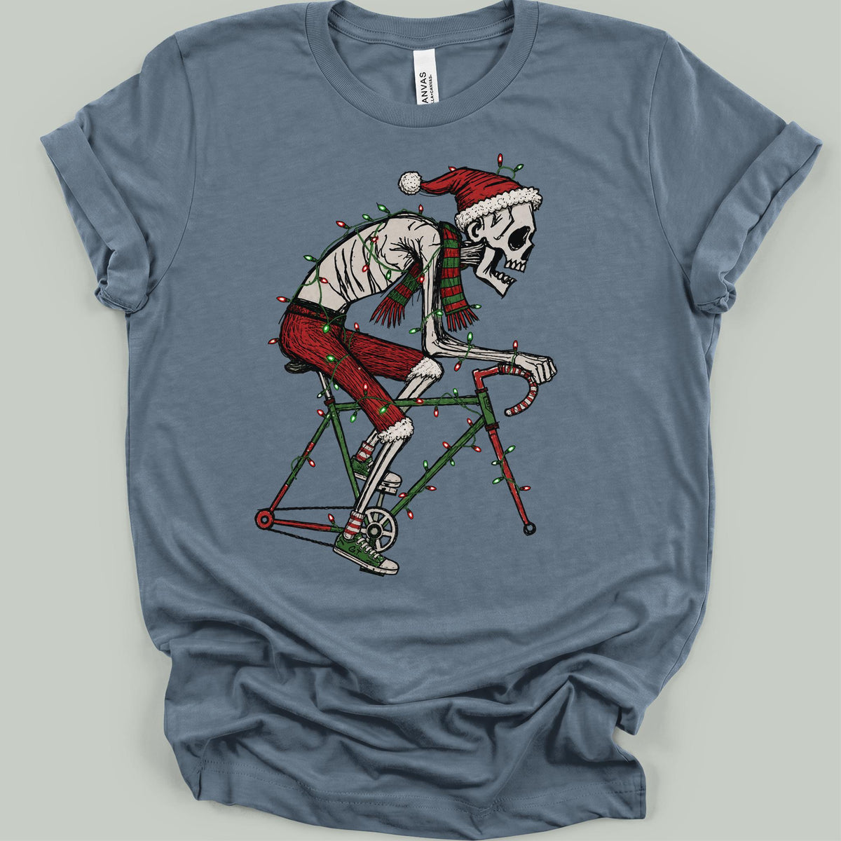 Grind Till Dead Christmas T-Shirt