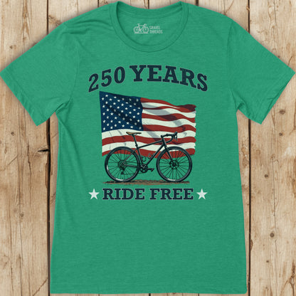 250 Years Riding Free T-Shirt