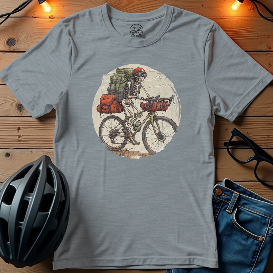 Unpaved Eternity Gravel Bikepacking T-Shirt