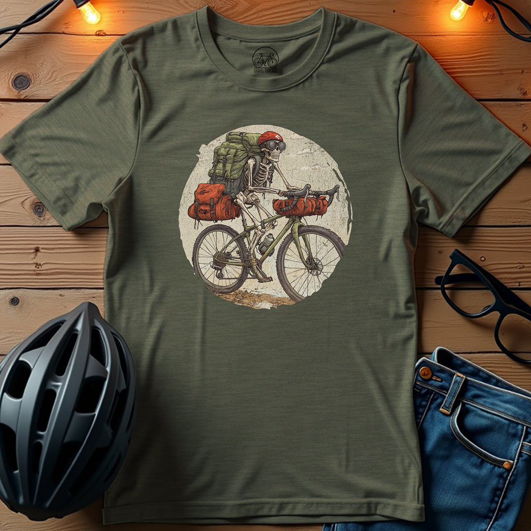 Unpaved Eternity Gravel Bikepacking T-Shirt