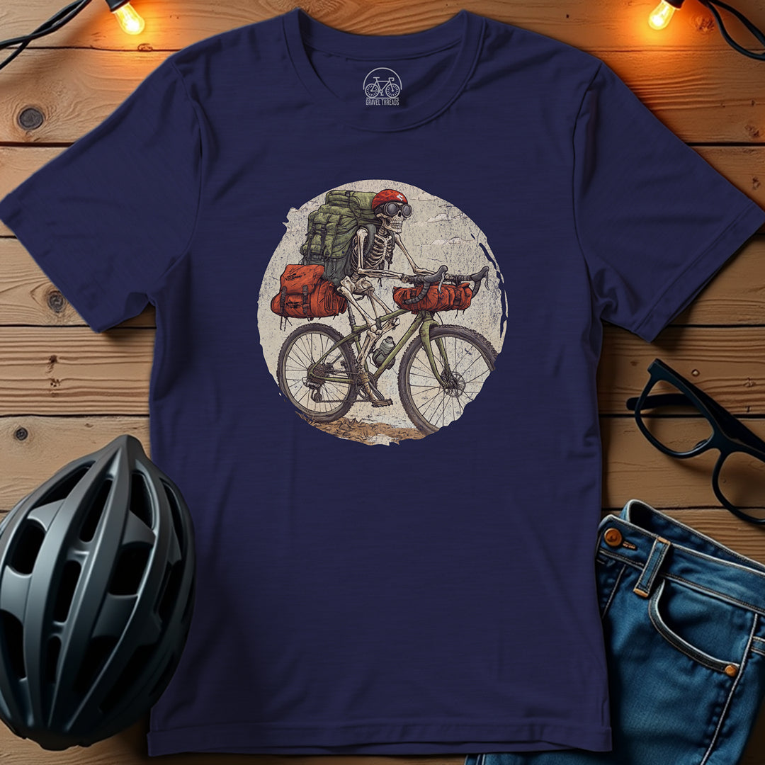 Unpaved Eternity Gravel Bikepacking T-Shirt