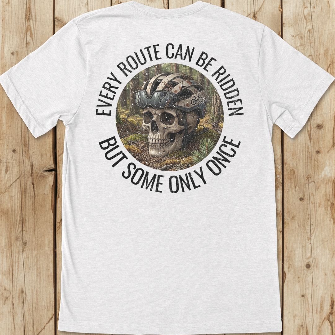 Route Only Once Back Print T-Shirt