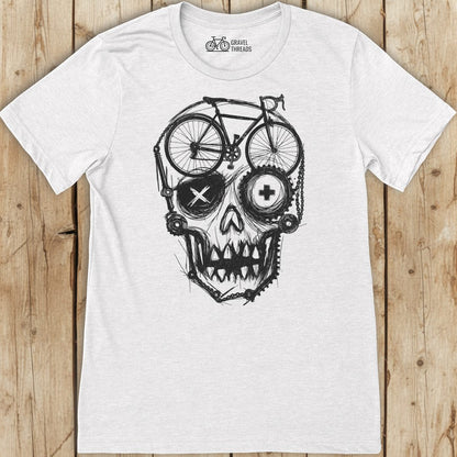 Skull Bike Sketch T-Shirt