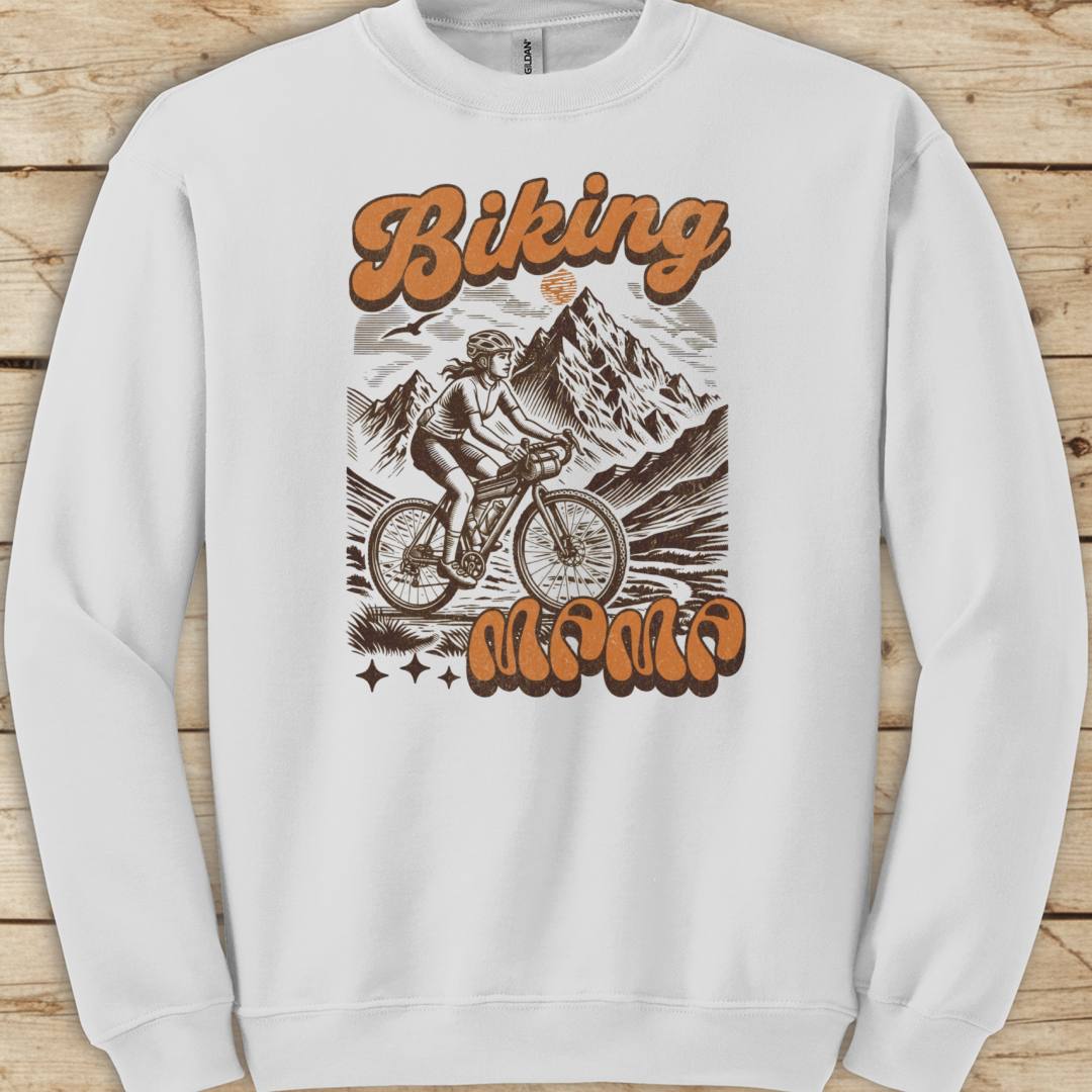 Biking Mama Sweatshirt